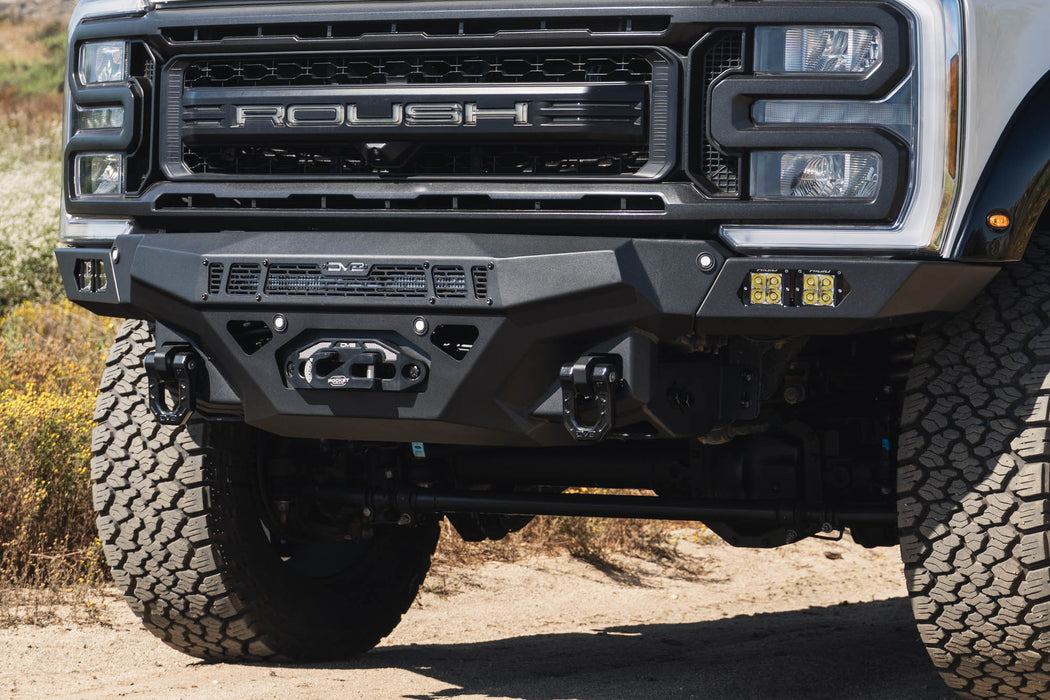 All capabilities of our Ford F-250/350 Spec Series Front Bumper in detail