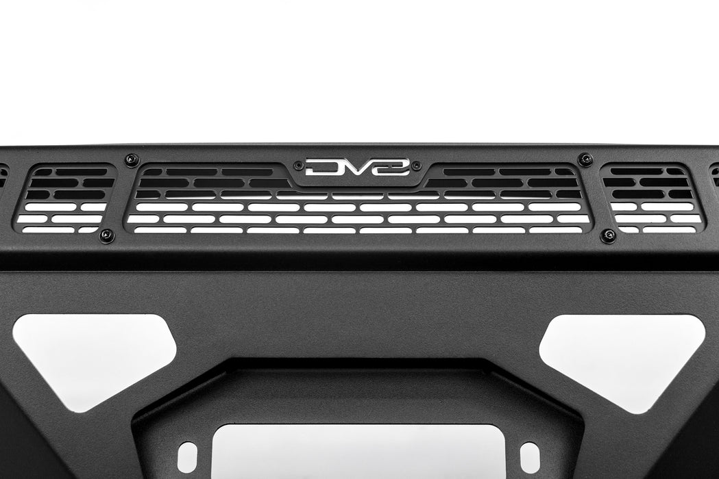 Studio photo of the front grille and logo on the 2024-2026 Chevy Silverado 2500/3500 Spec Series Front Bumper