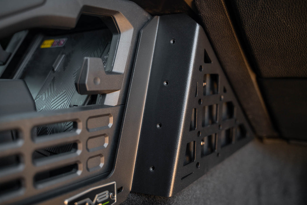 Device Mounting Points on the Center Console Molle Panels & Digital Device Mount for the 4th Gen Toyota Tacoma