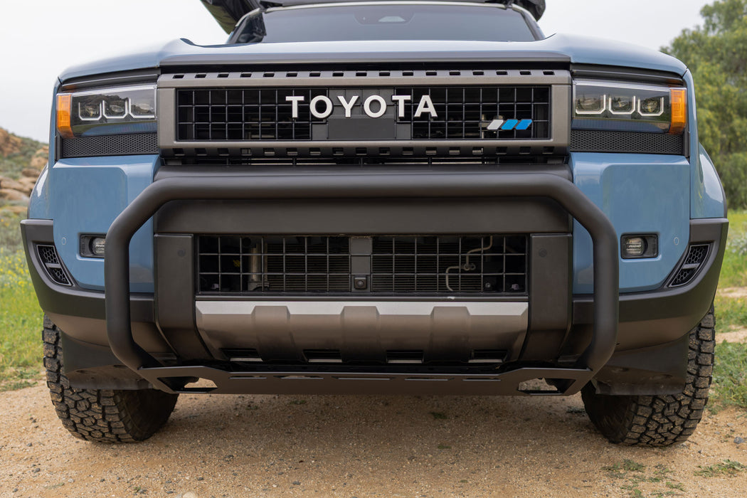 Front profile of the Toyota Land Cruiser 250 series Brush Guard