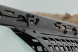Detail view of 2025-2026 4Runner Exterior Window Molle Panels mounted on DV8 Spec Series Roof Rack