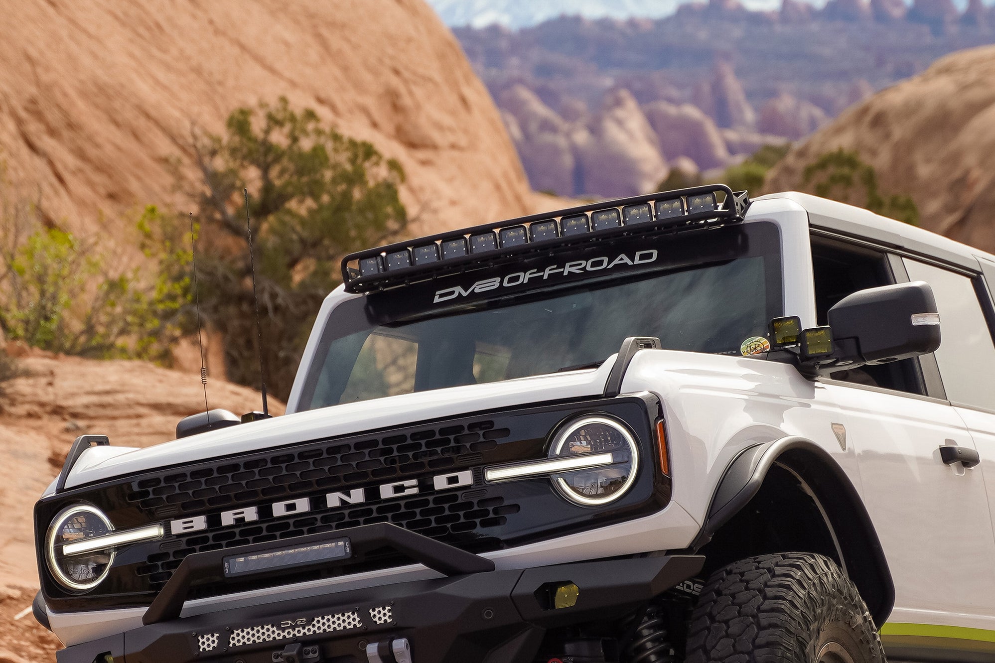 Ford Bronco Raptor LED Light Brackets | DV8 Offroad