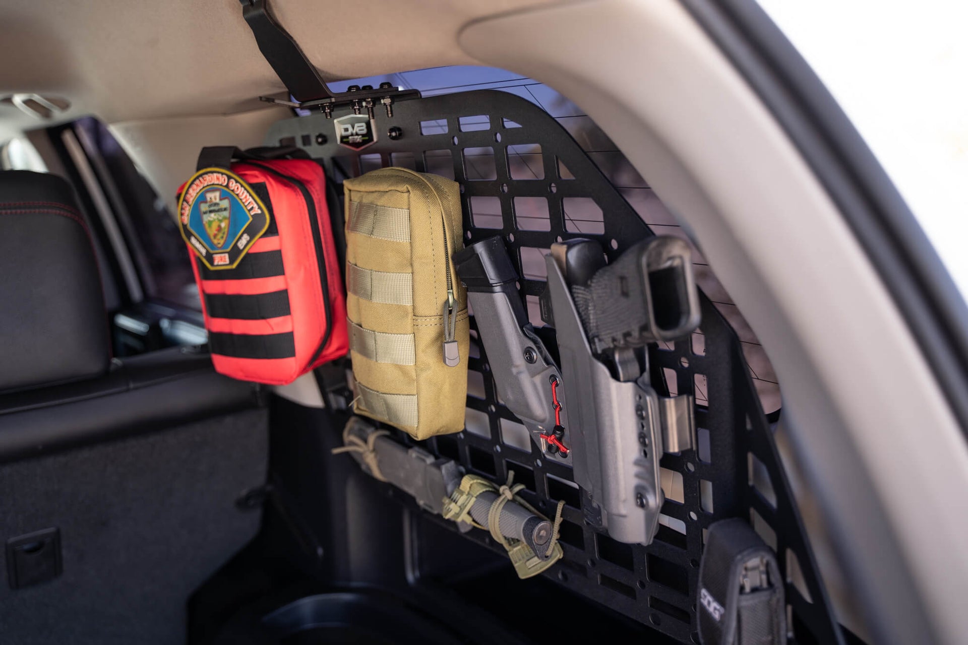 4Runner Molle Panel with Gear