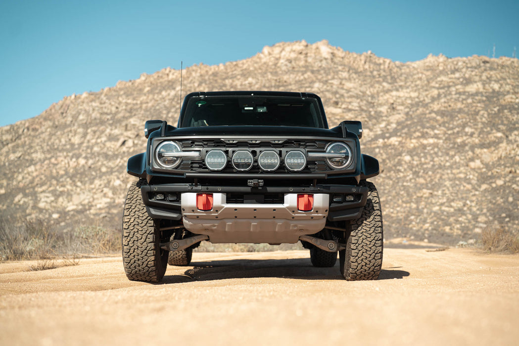 Ford Bronco Tube Push Bar fits only on the Ford modular front bumper