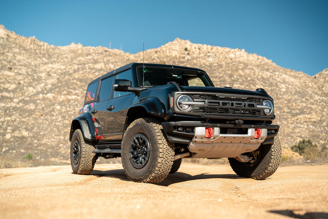 Ford Bronco Tube Push Bar with camera relocation.