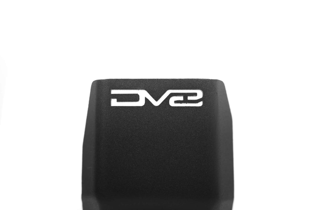 DV8 Logo Cutout on the Rear Shock Skid Plates for the 5th gen Toyota 4Runner