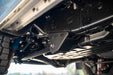 Close-up of 2025 Toyota 4Runner undercarriage with Trailing Arm Skid Plates