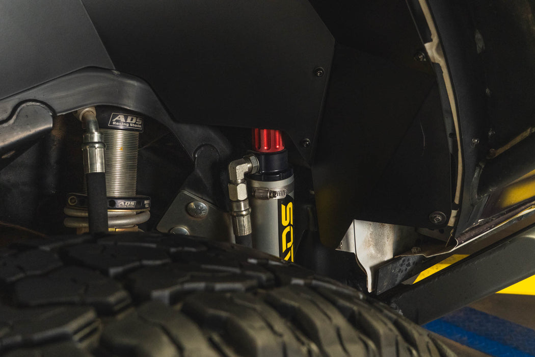 Shock fitment of the Rear Inner Fenders for the 6th Gen Ford Bronco