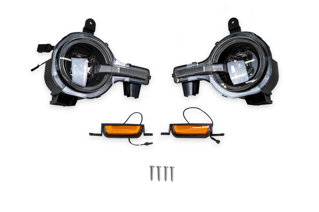 What's Included: Ford Bronco Black Headlights