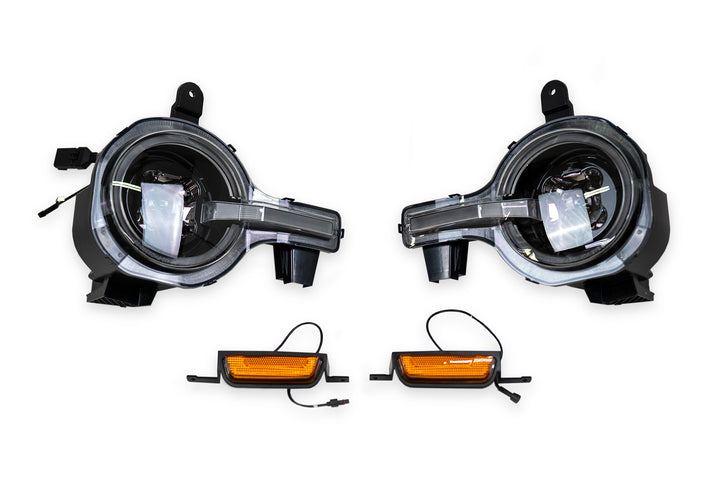 Ford Bronco Black Headlights