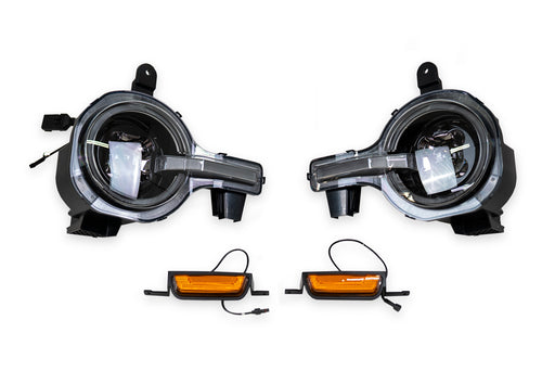 Ford Bronco Black Headlights