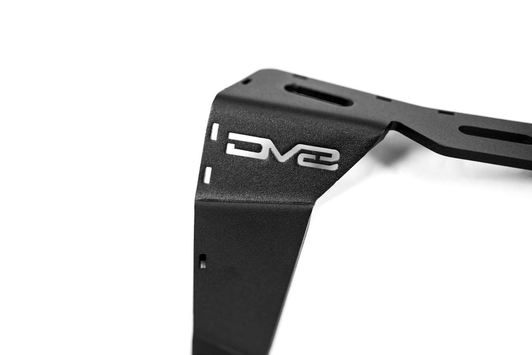 DV8 logo on the 6th Gen Toyota 4Runner Ditch Light Brackets
