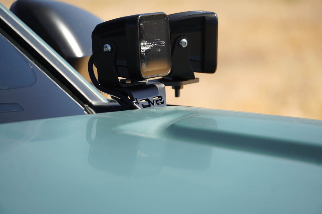 Profile of the 6th Gen Toyota 4Runner Ditch Light Brackets