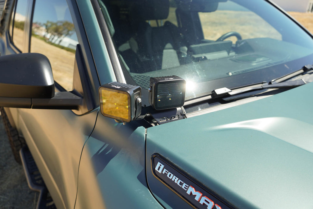 Standing angle of the 6th Gen Toyota 4Runner Ditch Light Brackets