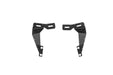 Two 6th Gen Toyota 4Runner Ditch Light Brackets on a white background