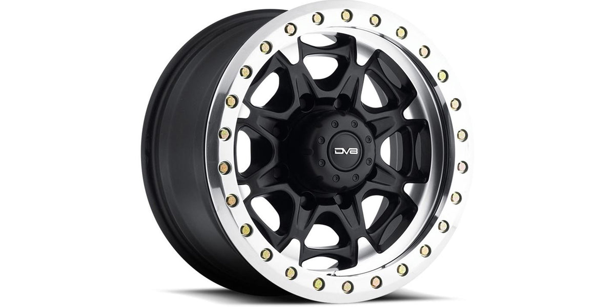 882 Matte Black Simulated Beadlock Wheel | DV8 Offroad