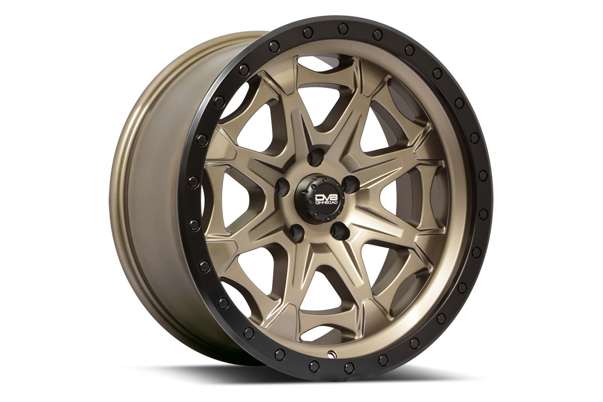 886 Simulated Beadlock Wheel | Matte Black or Bronze- DV8 Offroad