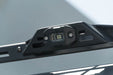 Elite White Push Button Dome Light mounted to Roof Rack for exterior side lighting