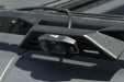 View of DV8 Elite White Push Button Dome Light installed on roof rack for exterior lighting