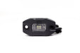 Front view of Elite White Push Button Dome Light
