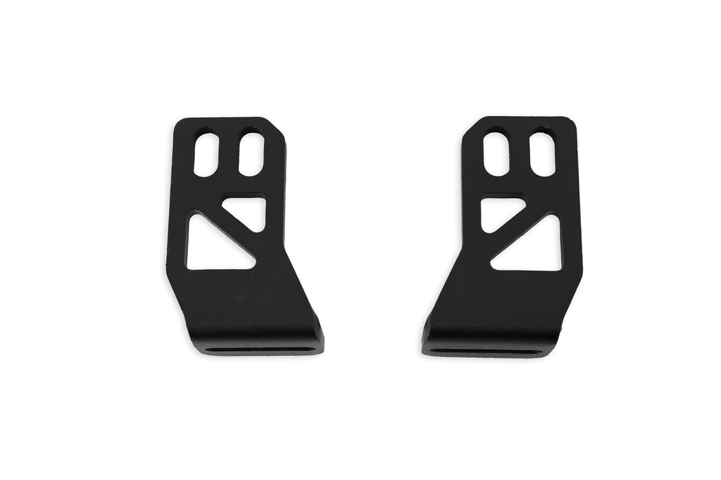 Backside view of Baja Designs Linkable Lightbar Mount for DV8 Roof Rack Light Option