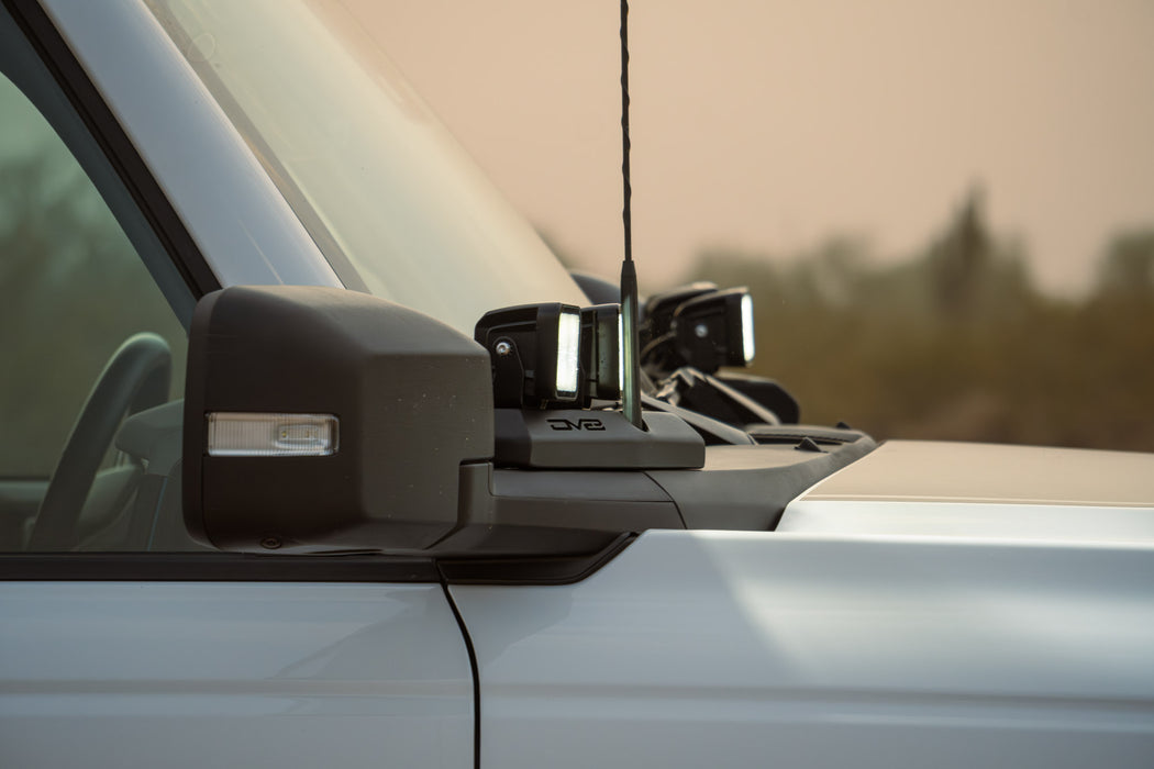 2021-2026 Ford Bronco | A-Pillar Pod Light Mounts