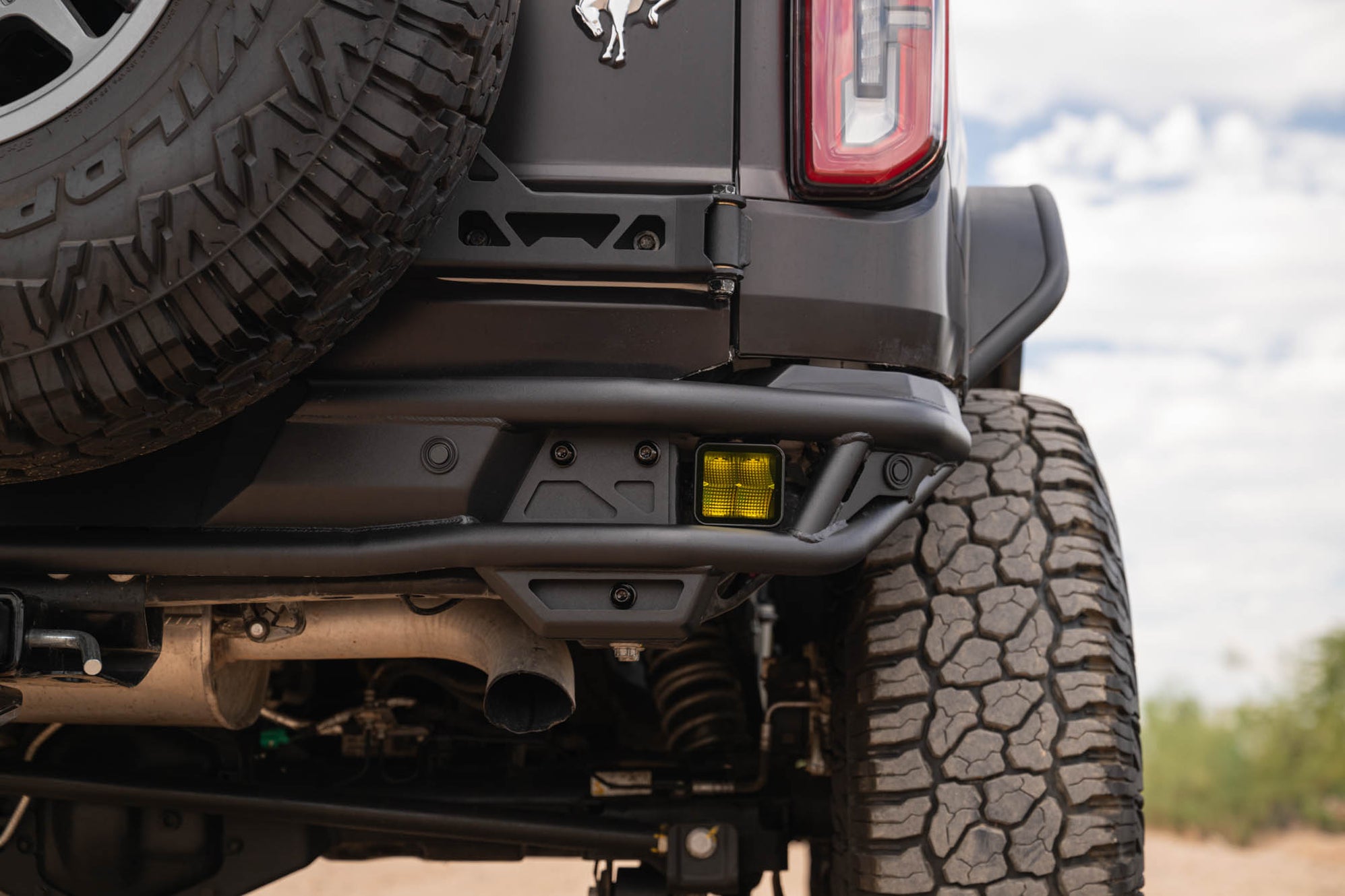 6th Gen Bronco Rear Tube Bumper | DV8 Offroad