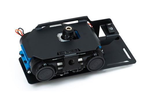 View of 2023+ Colorado/Canyon Rear Seat Air Compressor Mount shown with ARB air compressor