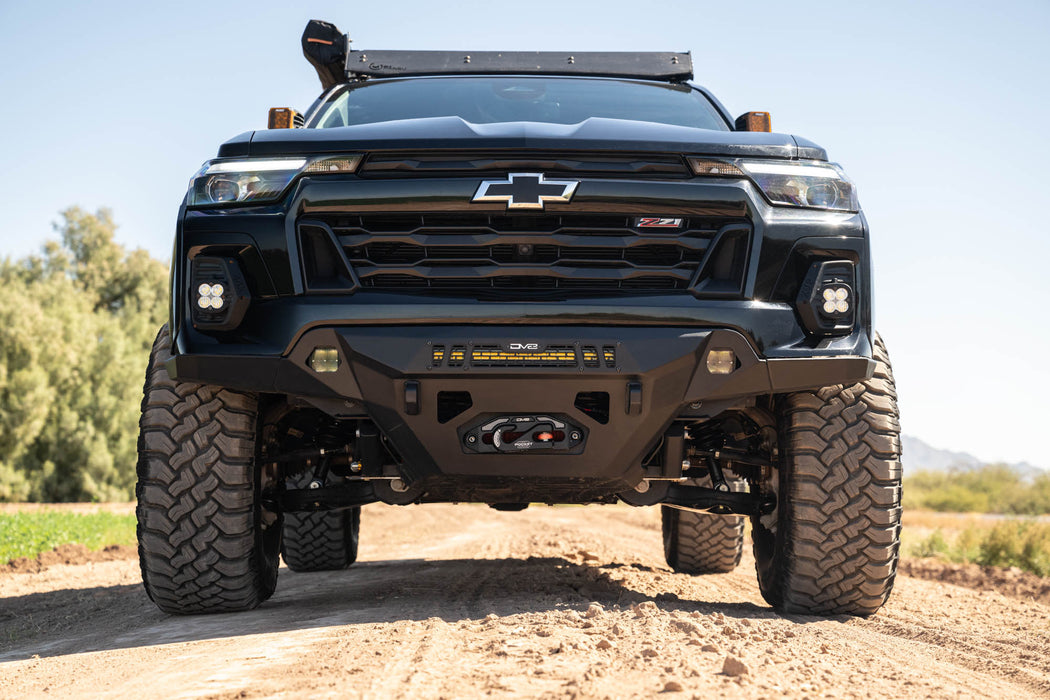 Front View of 2023-2024 Chevy Colorado | Spec Series Front Bumper