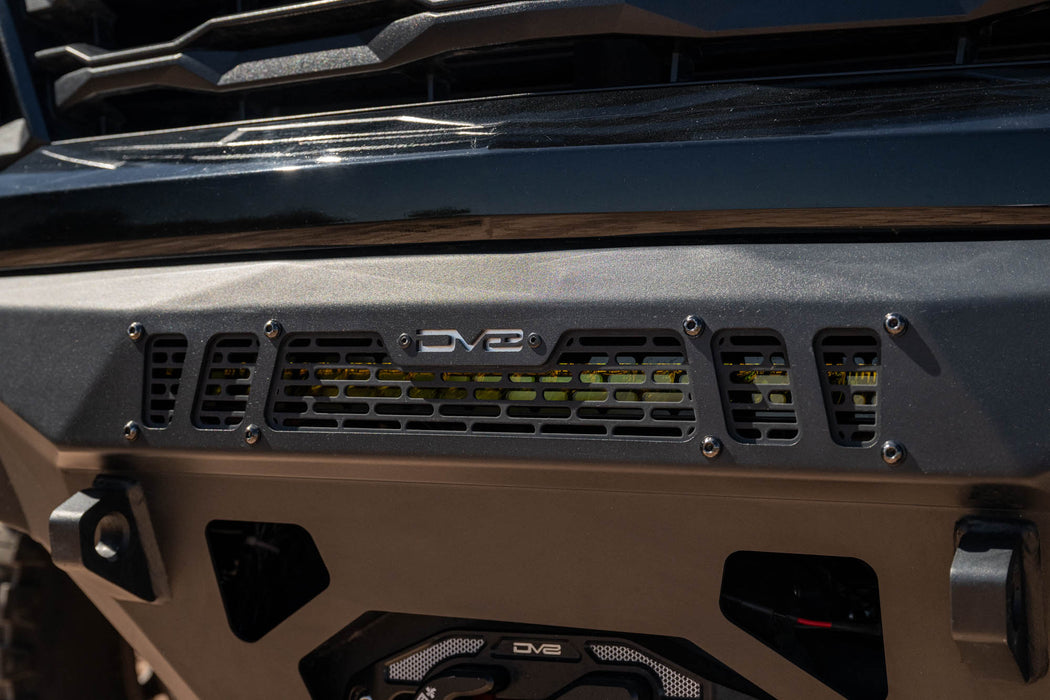 Light bar on the Spec Series Front Bumper for the 2023-2024 Chevy Colorado