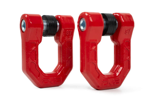 Elite Series 3/4" D-Ring Shackles | Pair