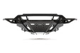 Image of 2023+ GMC Canyon Tube Front Bumper, shown with license plate bracket installed