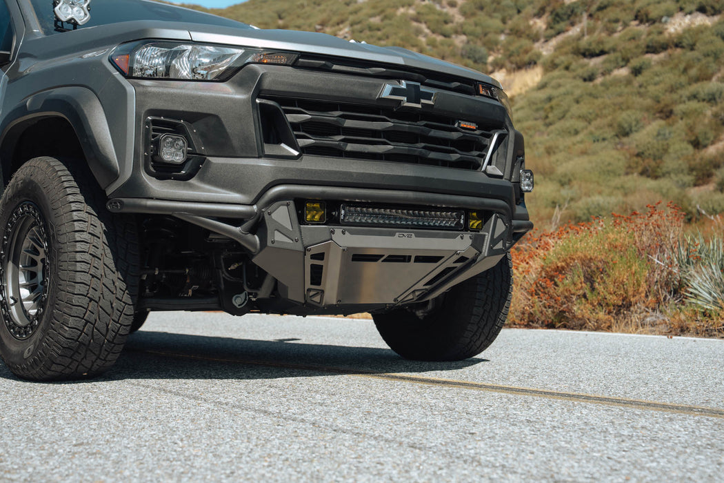 2023+ Chevy Colorado Tube Front Bumper installed on Chevy Colorado without the push bar