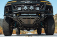 Low view of high-clearance 2023+ Chevy Colorado Tube Front Bumper installed on Trail Boss