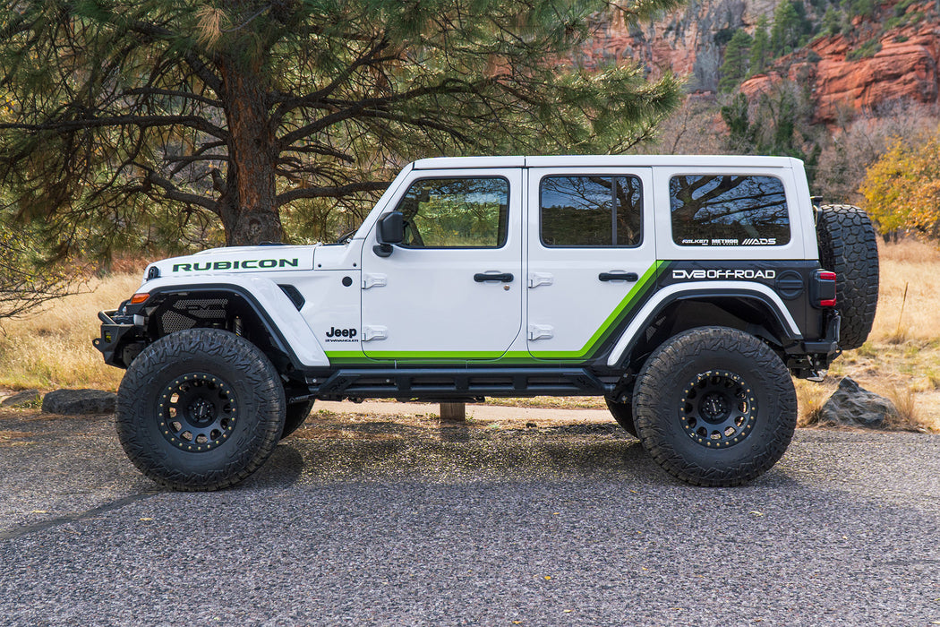 2018-2025 Jeep Wrangler JL | FS-15 Series 4-Door Rock Sliders