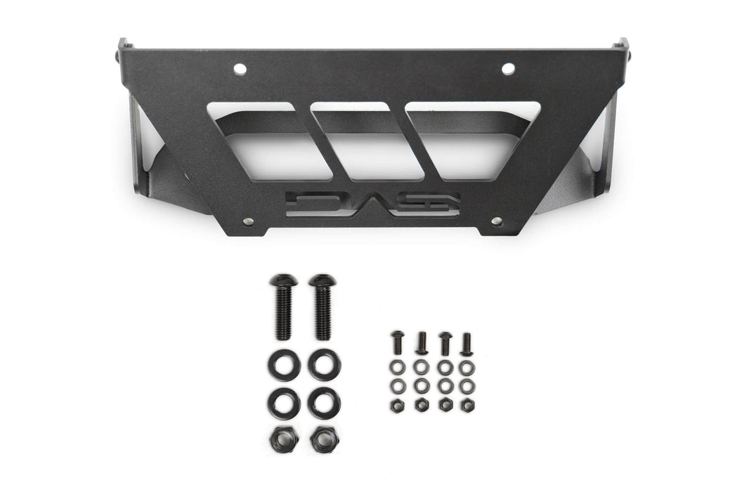 What's Included: Fairlead Mounted Flip-Up License Plate Bracket