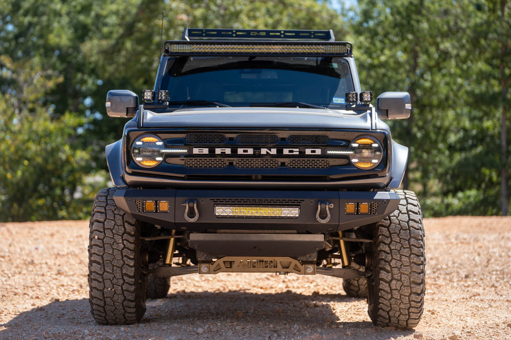 Bronco Raptor Front Ford Bronco Raptor Front Bumpers | DV8 Offroad