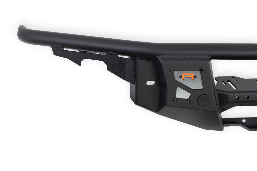 R cutout and sensor plugs on the Ford Bronco Raptor Tube Front Bumper