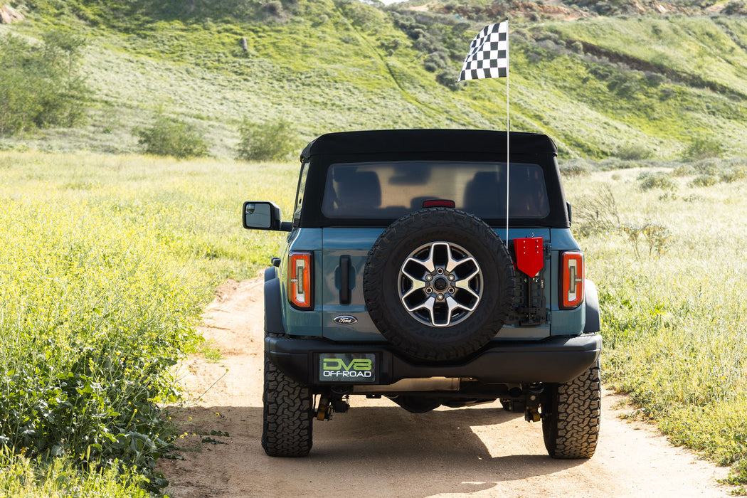 2021-2025 Ford Bronco Tailgate Reinforcement Molle Panel