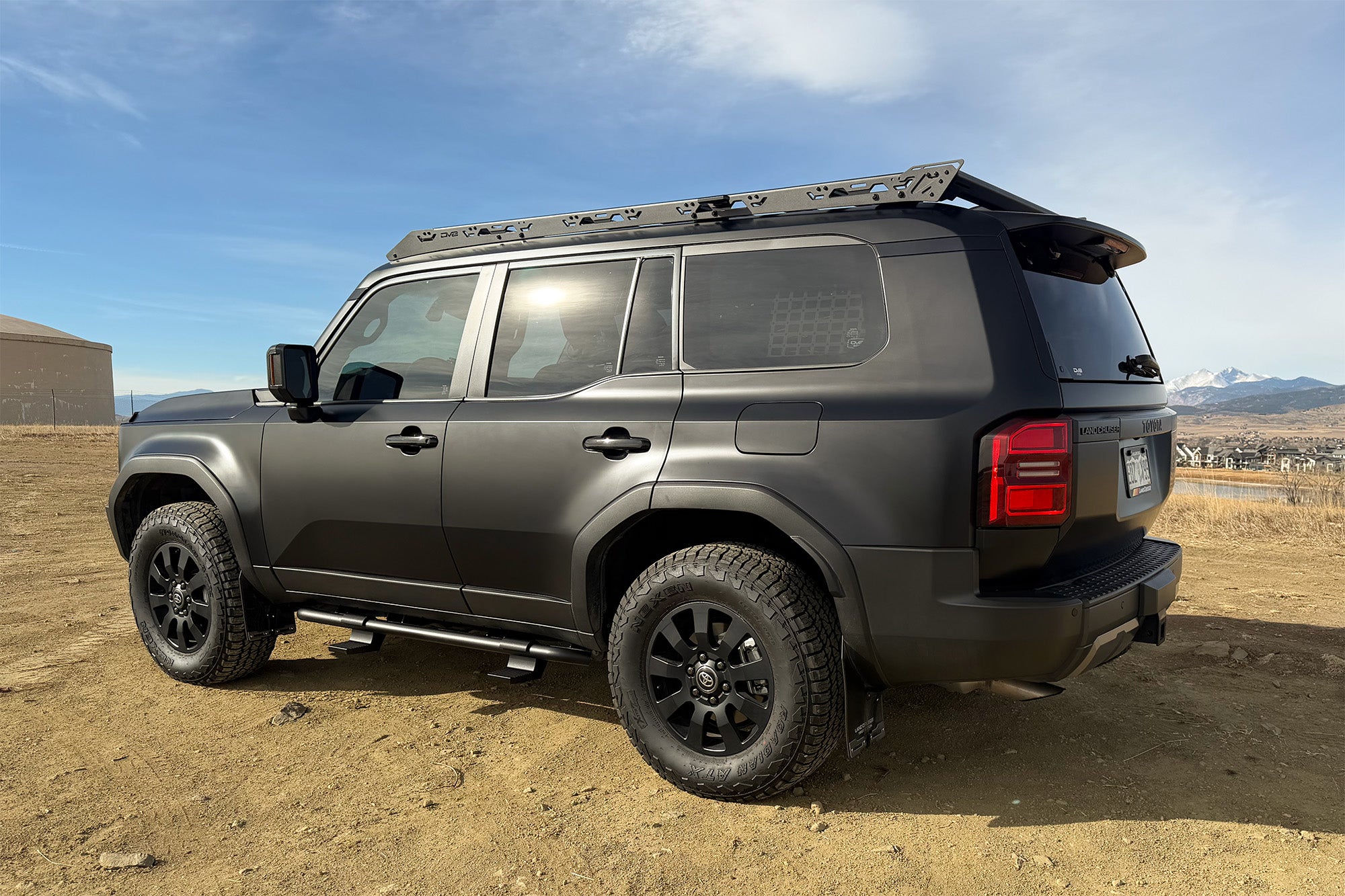 2024+ Lexus GX 550 and Toyota Land Cruiser Roof Rack | DV8 Offroad