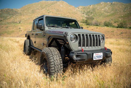 Fender Deletes for the Jeep Gladiator JT, off road