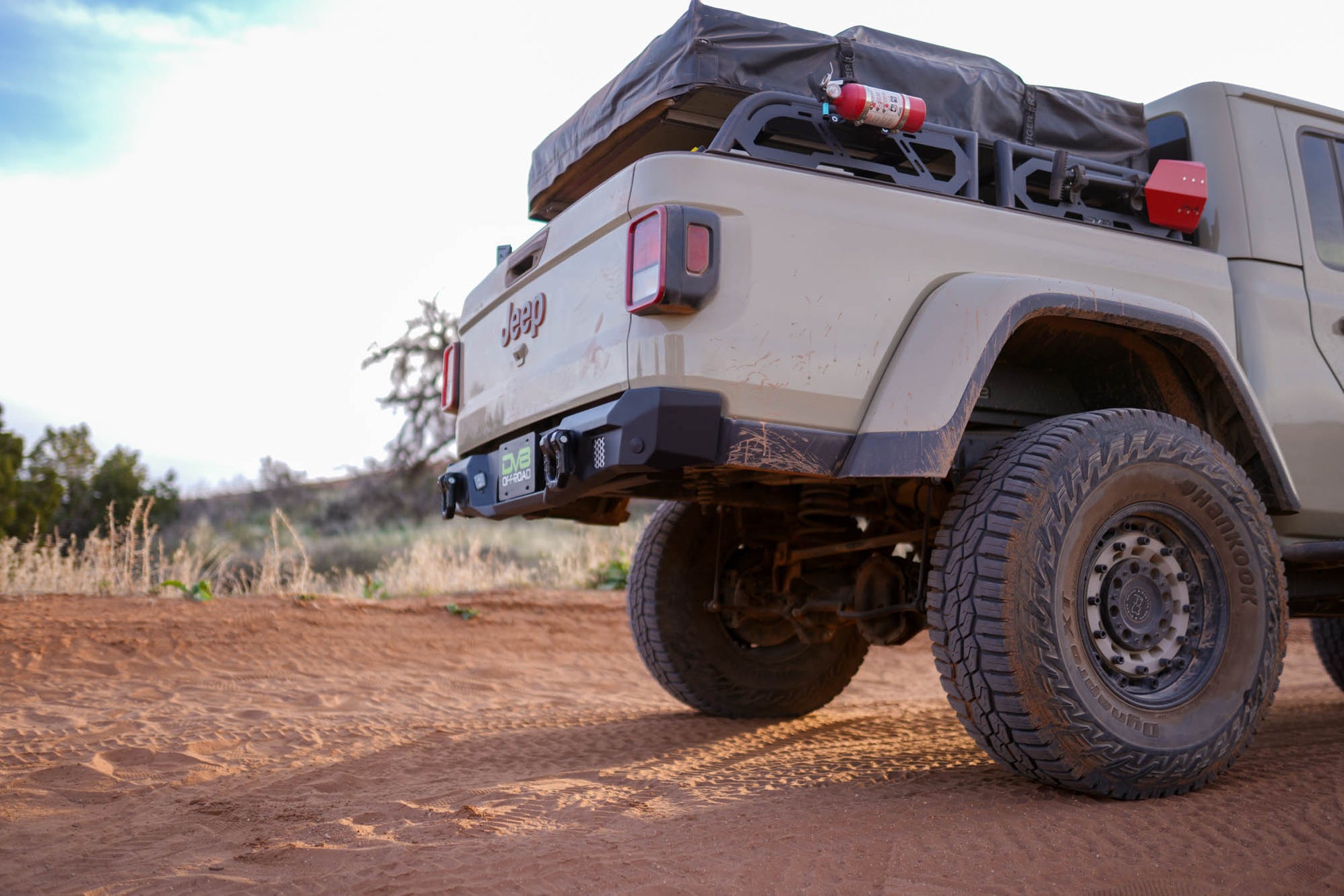 2020gladiator Rear Jeep Gladiator Rear Bumper | MTO Series Rock Crawler