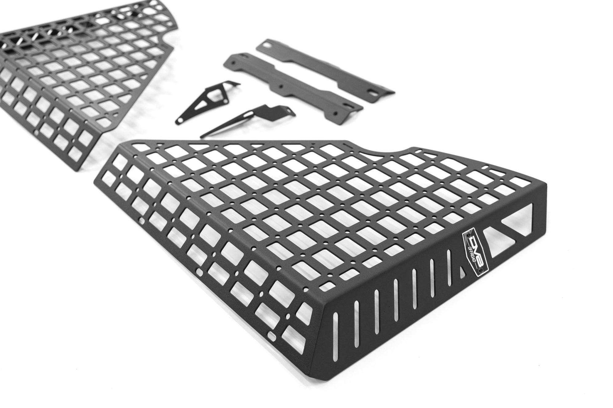 4-Door Jeep Wrangler JK Rear Window Molle Storage Panels | Pair