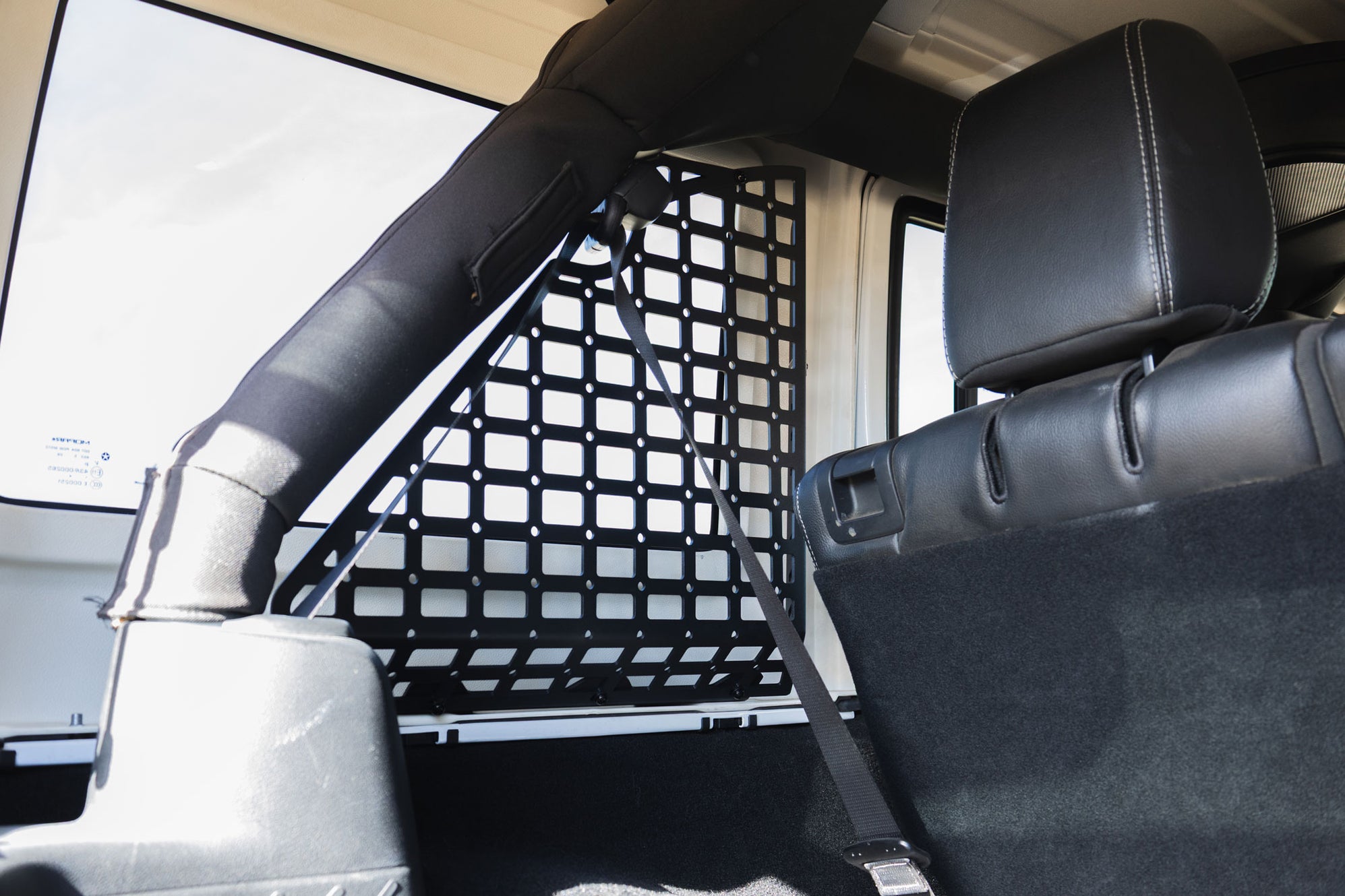 4-Door Jeep Wrangler JK Rear Window Molle Storage Panels | Pair