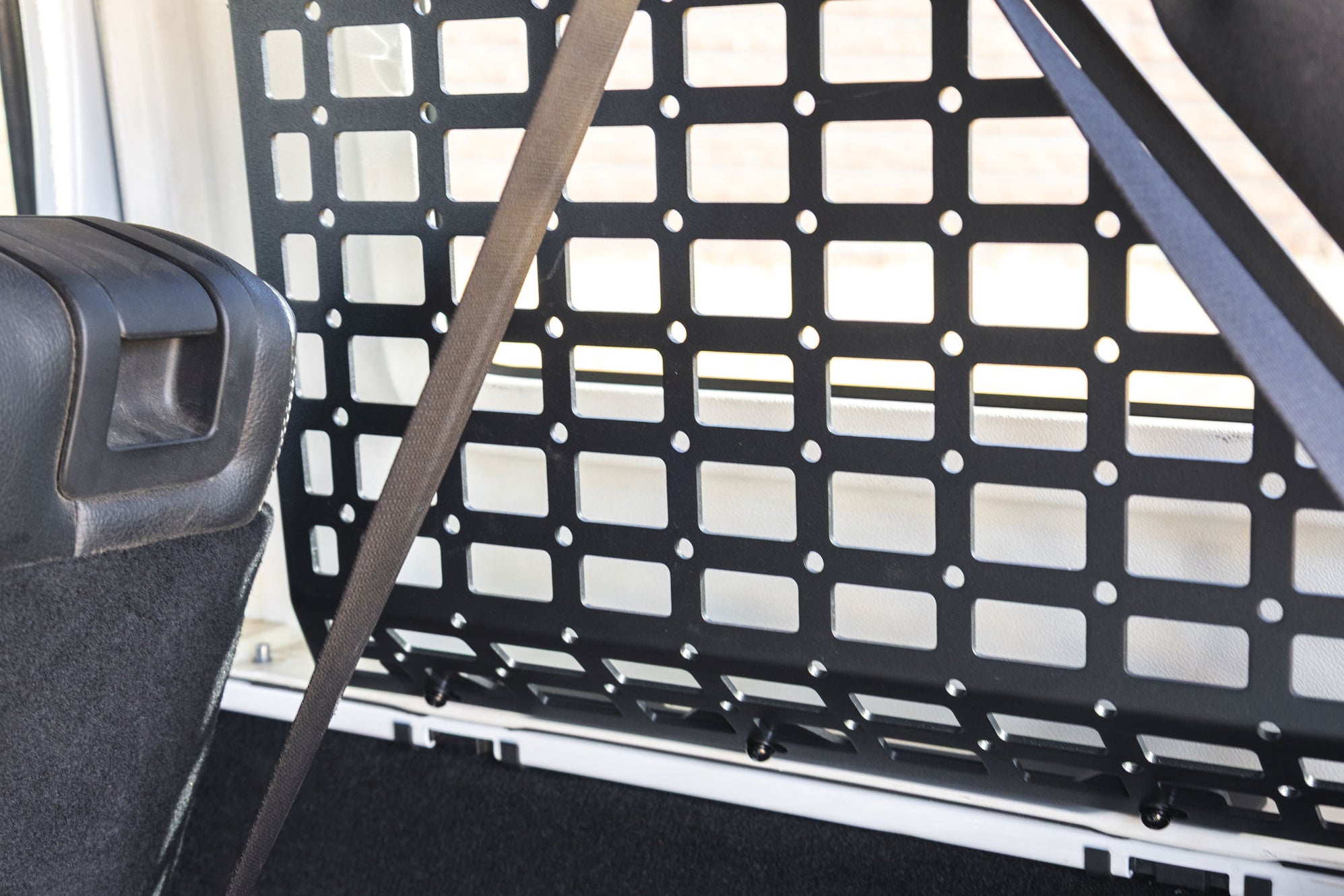4-Door Jeep Wrangler JK Rear Window Molle Storage Panels | Pair