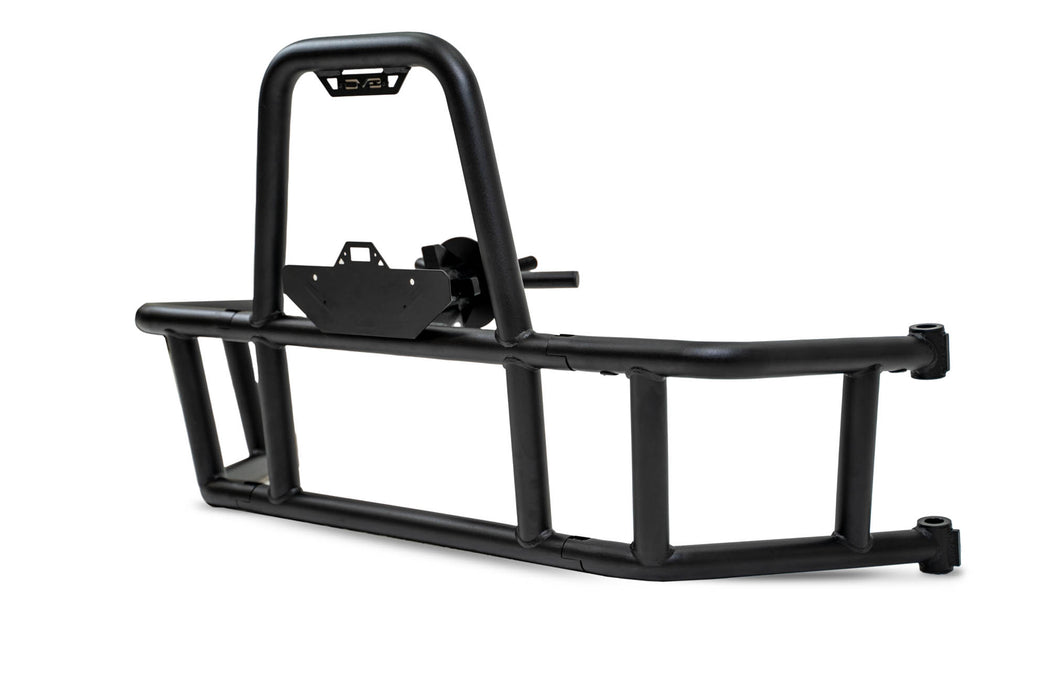 ARIES 2563001 Jeep Wrangler JL Heavy-Duty Adjustable Rear Door Spare Tire Carrier For Up To 37 Inch Wheels