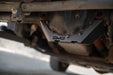 Installed view of Jeep Wrangler JK Dana 30 Front Differential Skid Plate