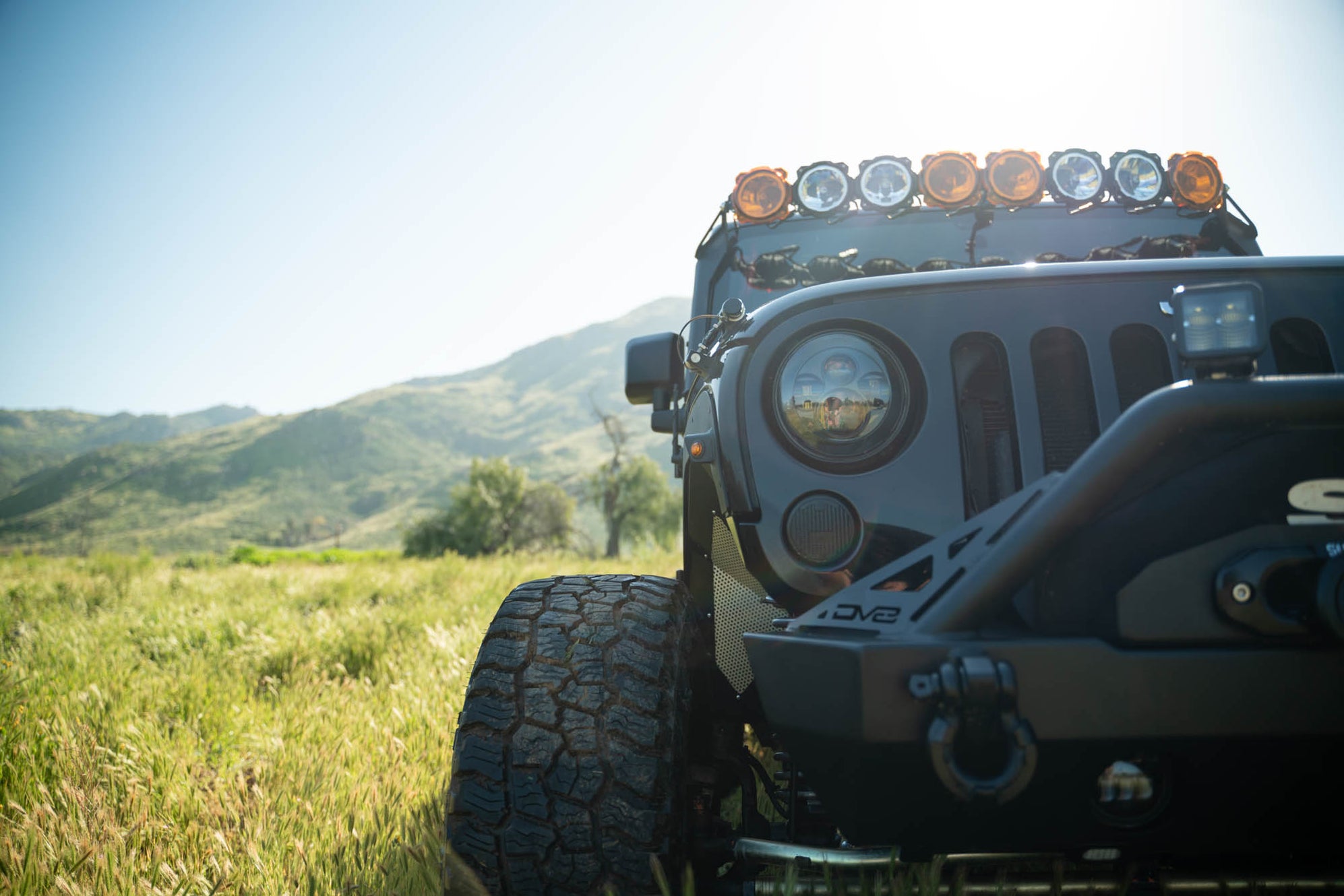 Wrangler JK Fender Flare Delete Kit DV8 Offroad