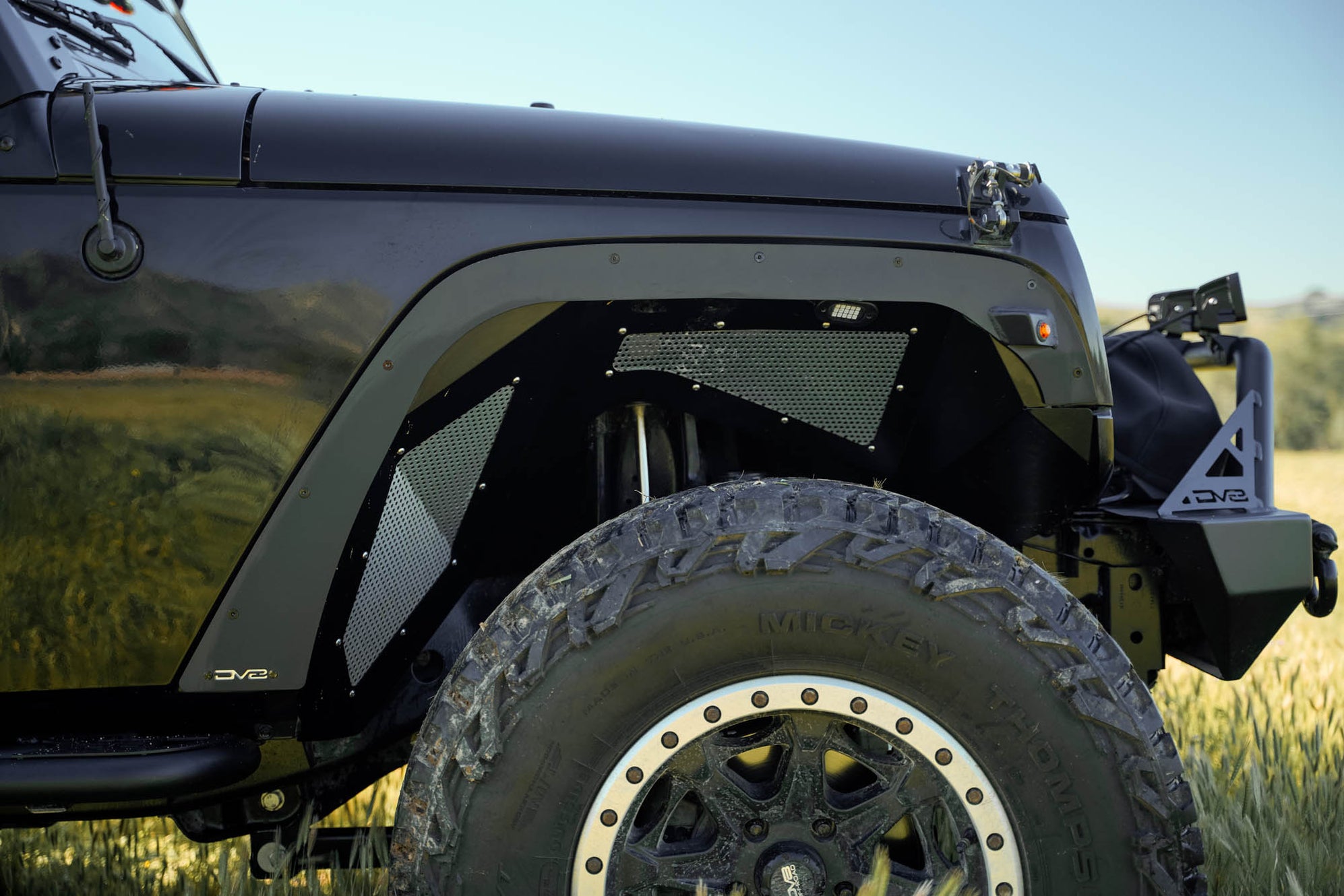 Wrangler JK Fender Flare Delete Kit DV8 Offroad