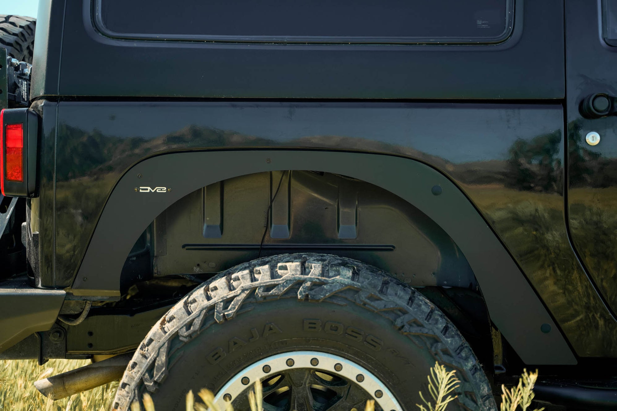 Wrangler JK Fender Flare Delete Kit DV8 Offroad